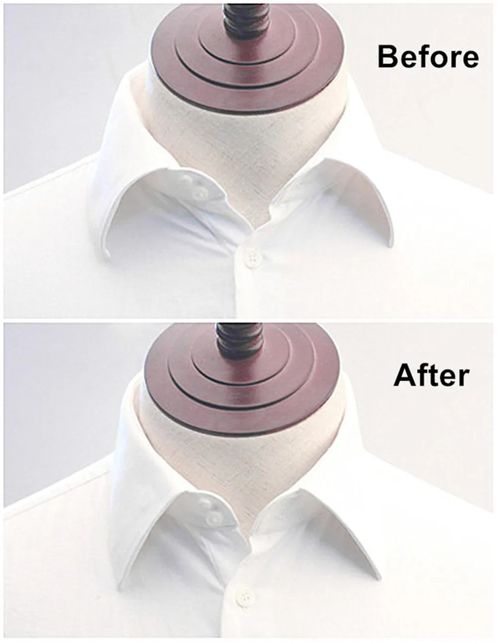 

SHANH ZUN 20 Pcs Plastic Purple Men Women Formal Shirt Collar Bones Stiffeners Stays Mens Shirt Accessories