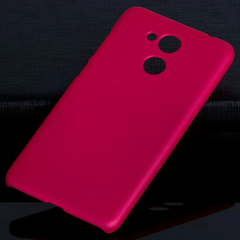 Rose Red Матовый пластиковый чехол для huawei Honor 6C Pro Чехол для huawei Honor 6C Pro V9 Play Dual Phone Чехол-лента на заднюю панель - Цвет: Rose Red