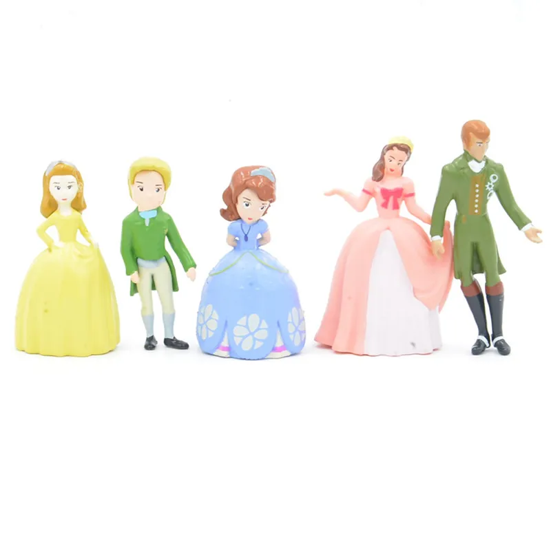 Disney 12 шт./компл. София первая Принцесса ПВХ фигурка игрушки кукла подарок на день