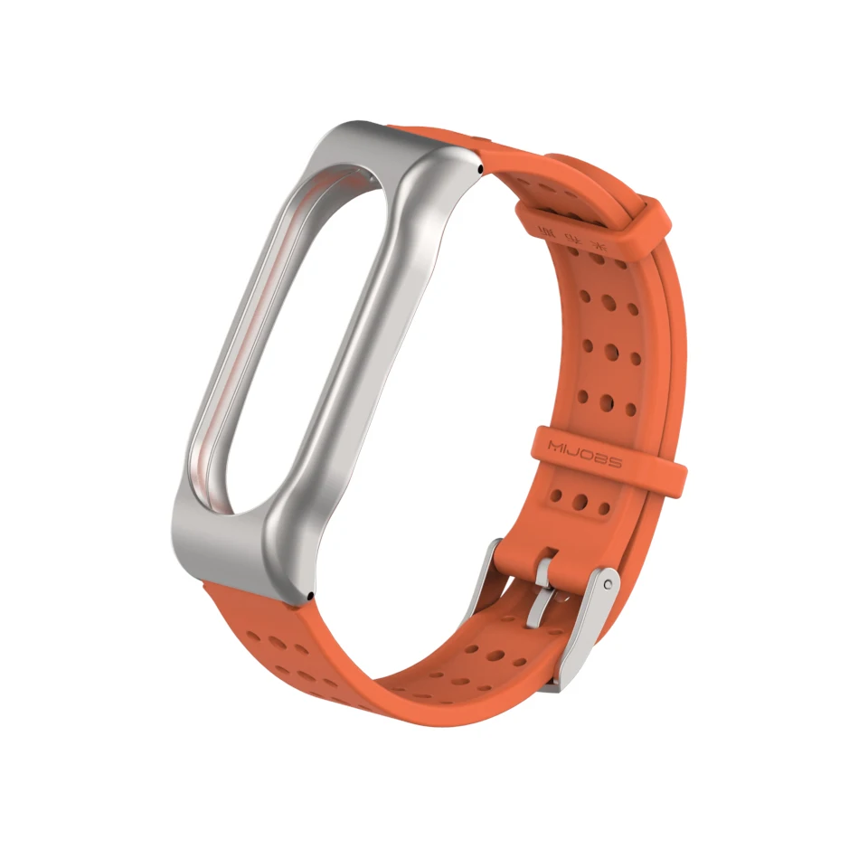 Mijobs браслет Mi Band 2 ремешок силиконовый band наручный для Xiaomi | Электроника