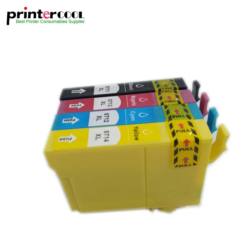 Einkshop T0711 чернильный картридж для принтера Epson Stylus D92 D120 SX210 SX215 SX100 SX200 DX4000 DX4050 DX4400