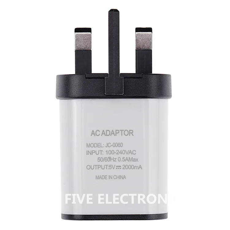 Высокое качество 5V2A адаптер переменного тока Великобритания USB зарядное