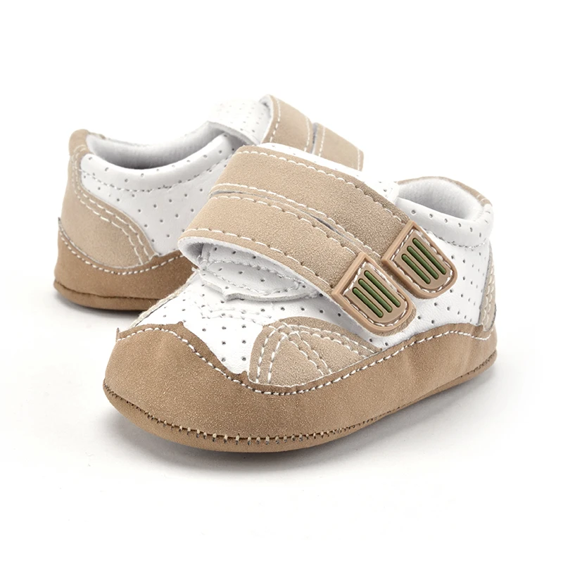 Изящная детская обувь для мальчиков и девочек модная из флока с рисунком