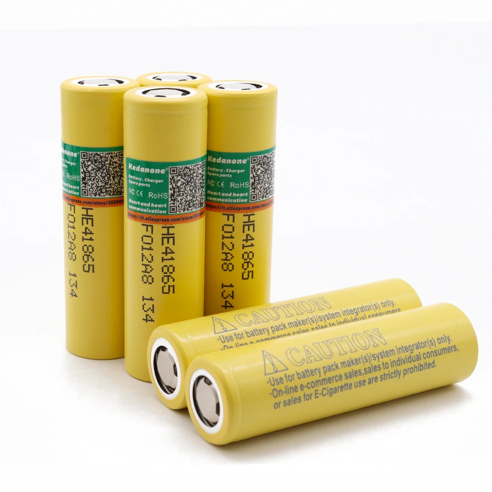 100% Новый оригинальный HE4 2500 mAh литий-ионный аккумулятор 18650 3 7 V Аккумуляторные
