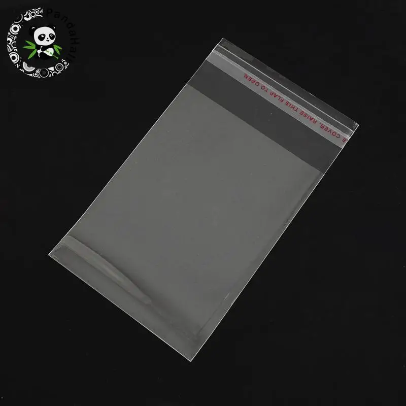 Прямоугольные прозрачные мешочки целлофановые пакеты для упаковки ювелирных