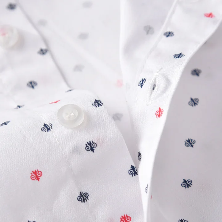 Хлопковая рубашка с длинными рукавами для мальчиков коллекция 2019 года