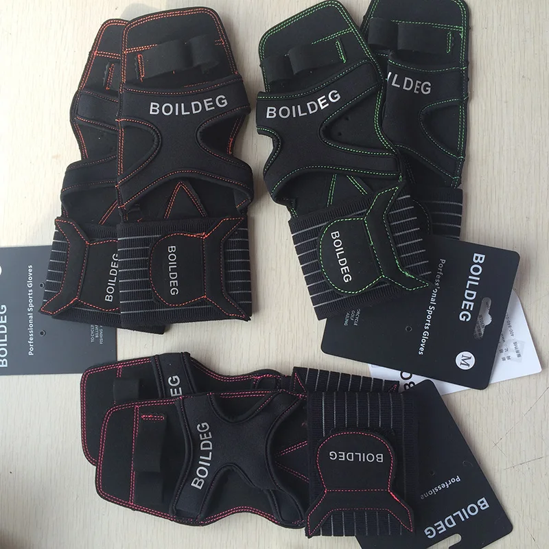 Нескользящие перчатки для спортзала Перчатки фитнеса защитные | Спорт и