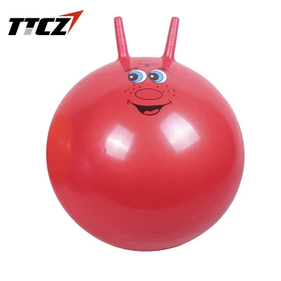 Хоп мяч подпрыгивая игрушка 55 см гимнастический с ручкой/Cavel дети играют Yoga мяч|yoga