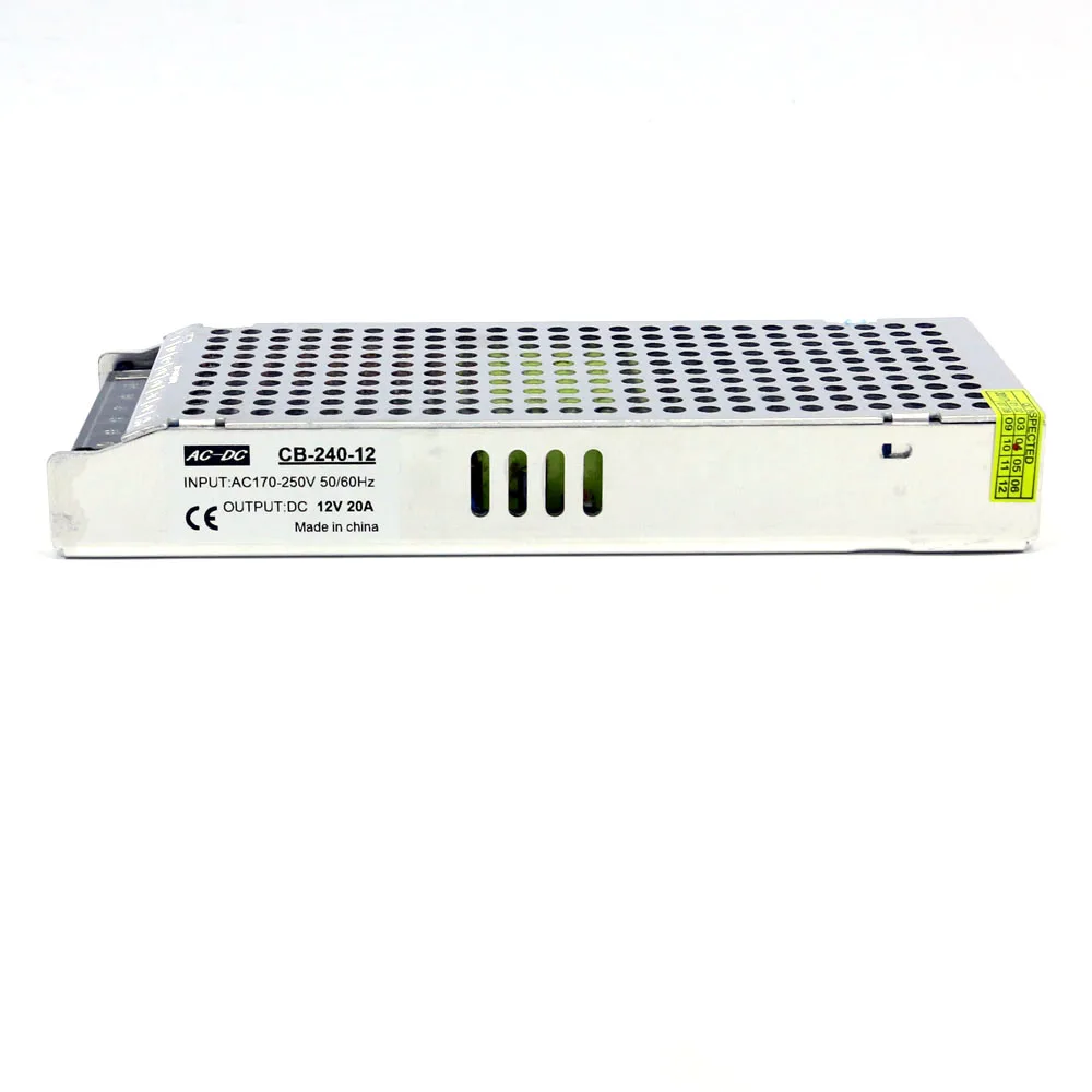 Блок питания 12 В 20 А 240 Вт|12v 20a|supply 12v 20a12v 20a 240w |