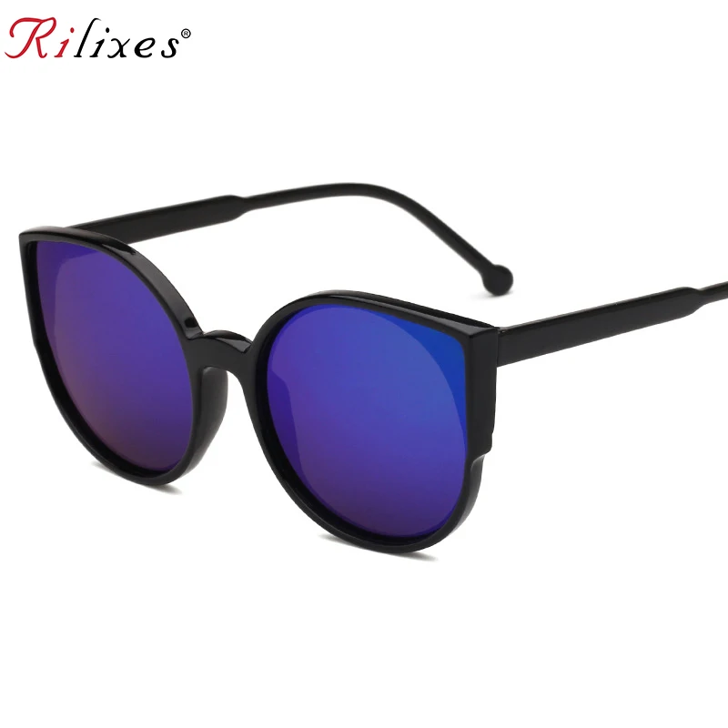 

Солнцезащитные очки «кошачий глаз» UV400 для мужчин и женщин, модные роскошные брендовые дизайнерские солнечные аксессуары с плоским верхом, элегантные