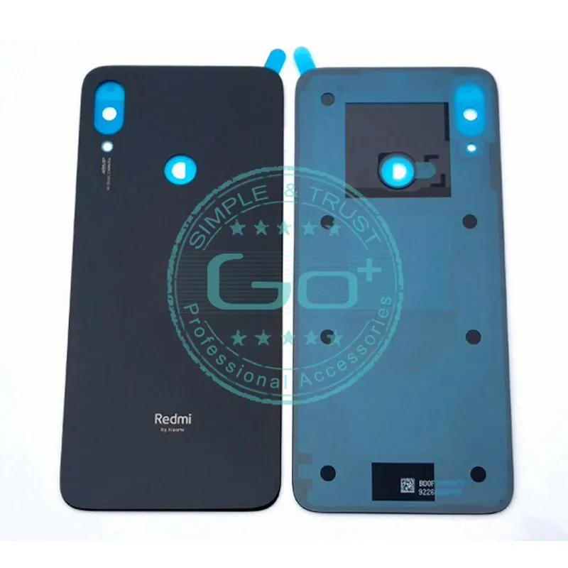 Original For Xiaomi Redmi Note 7 Back Battery Cover Metal Housing Door Replacement Repair Parts | Мобильные телефоны и