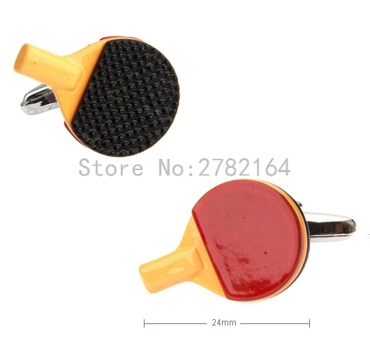 

Table tennis modelling of the lacquer that bake cufflinks French men shirts cufflinks sleeve nail factory direct sale free shipp