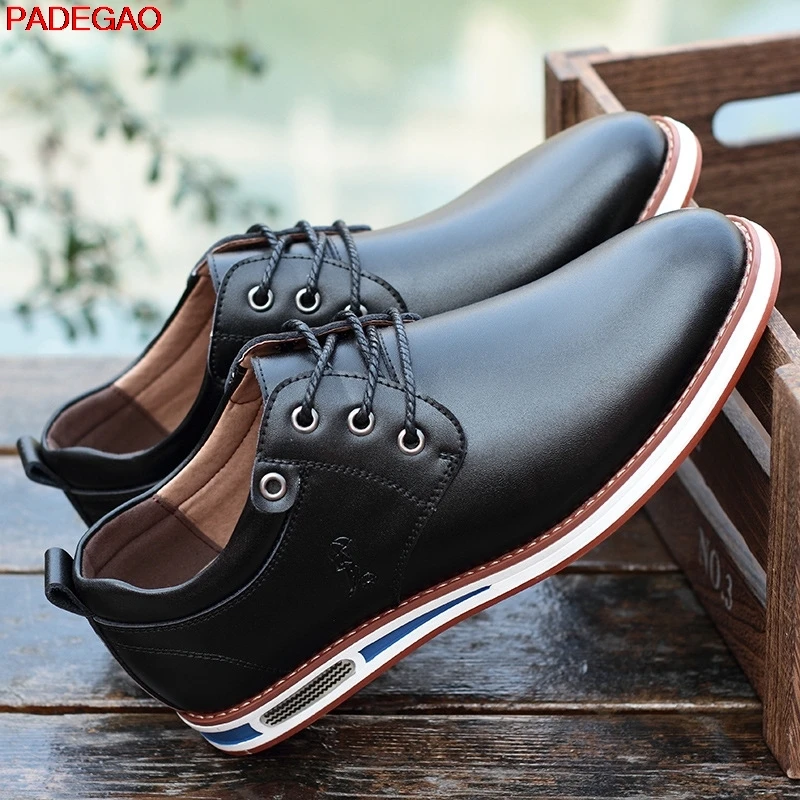 new spring 2017 Men's leather shoes fashion leisure of England | Обувь