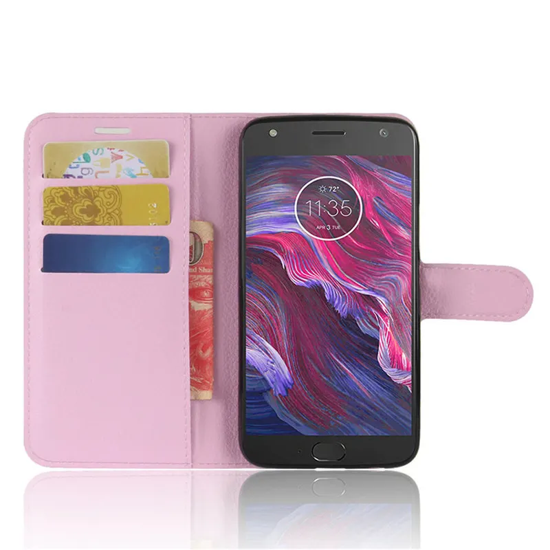 Чехол для Motorola Moto X4 чехол из искусственной кожи с функцией защиты от ударов