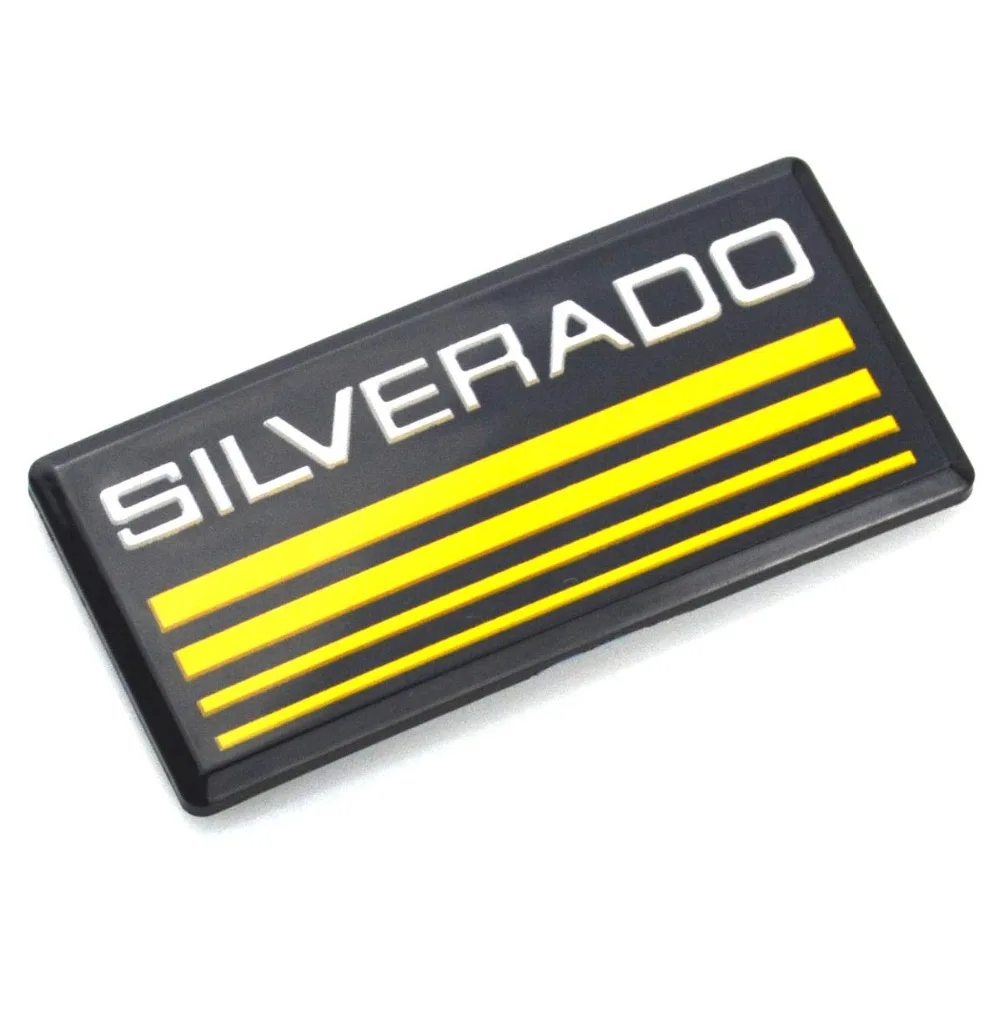 2 шт. Silverado кабины эмблемы сторона крыши столб наклейка для Chevy 88 98 90 91 пригородный