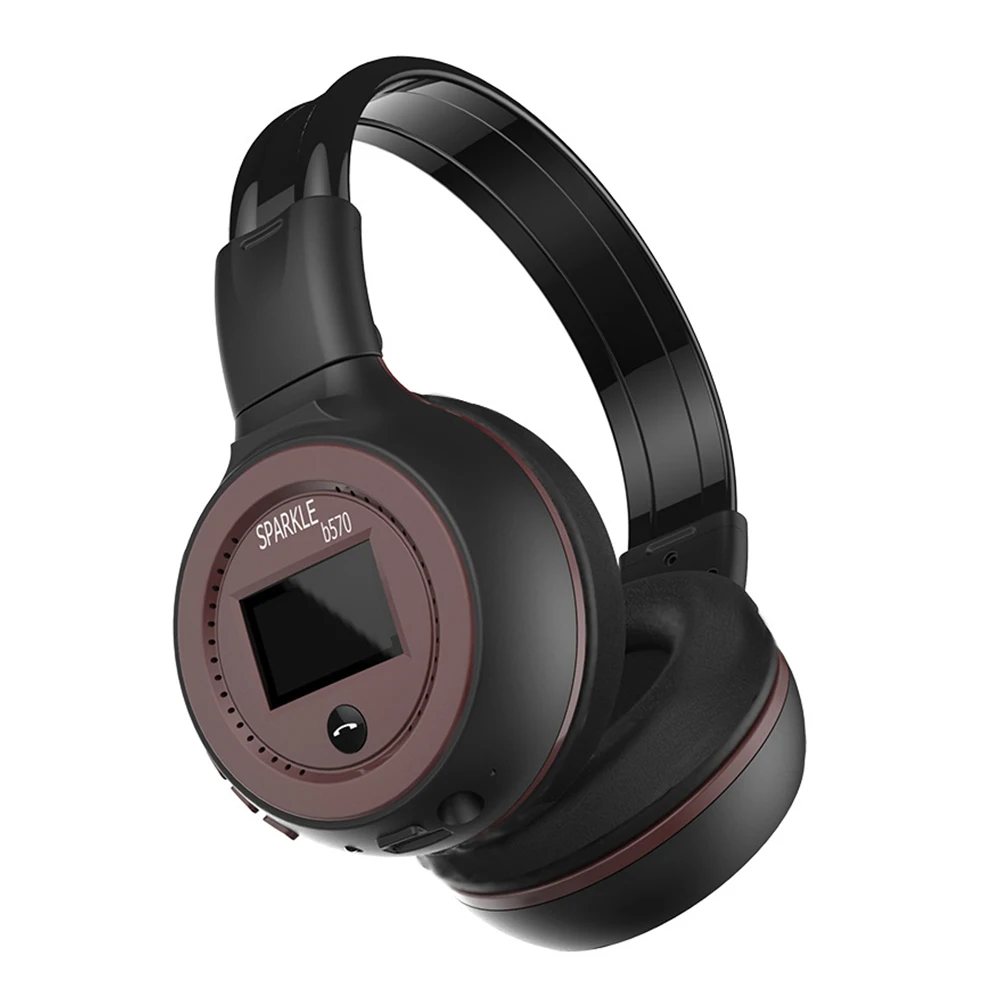 IJVERAAR B570 HiFi стерео Bluetooth беспроводная гарнитура с микрофоном FM-радио Micro SD Card Play |