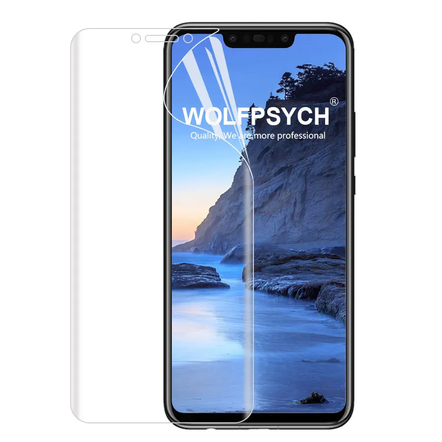 WOLFPSYCH 2 шт./лот Передняя и задняя 3D прозрачная полная крышка мягкая TPU для huawei Nova 3