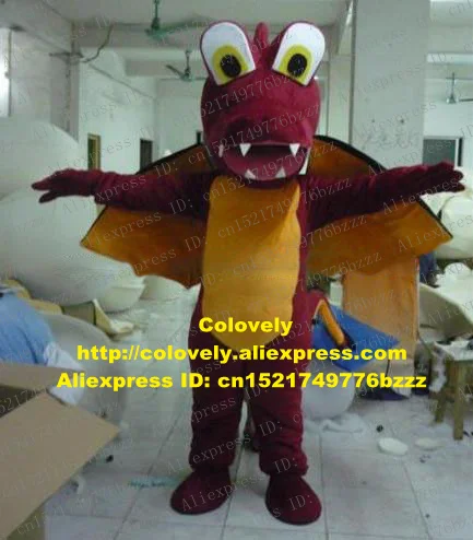 Pterosaur Pterodactyl динозавр Динозавр костюм талисман взрослый мультяшный персонаж