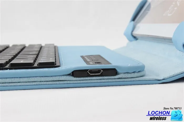 Универсальная Съемная Беспроводная Bluetooth клавиатура+ PU кожаный чехол подставка для 7 8 дюймов планшетный ПК с сенсорной ручкой