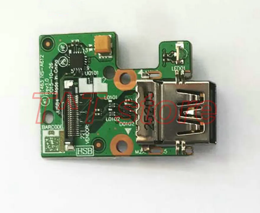 Оригинальная USB-плата для ноутбука T460 T460p NS-A612 01AV908 тест хорошая бесплатная