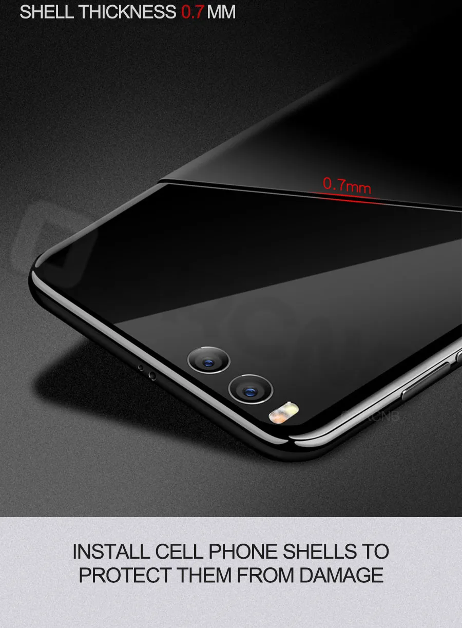 Роскошный Жесткий матовый чехол из поликарбоната для Xiaomi mi6 mi5 mi5s plus, чехол s для Xiaomi mi5c mi5x mi6, пластиковый PC