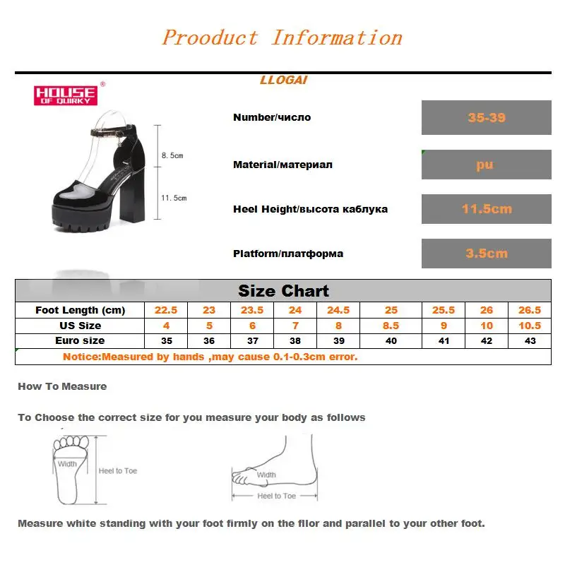 

Fashion Women Shoes Pumps Spring Summe round toe thick heel Female High Heel Shoes A word buckle Platform Shoes Lady sandals