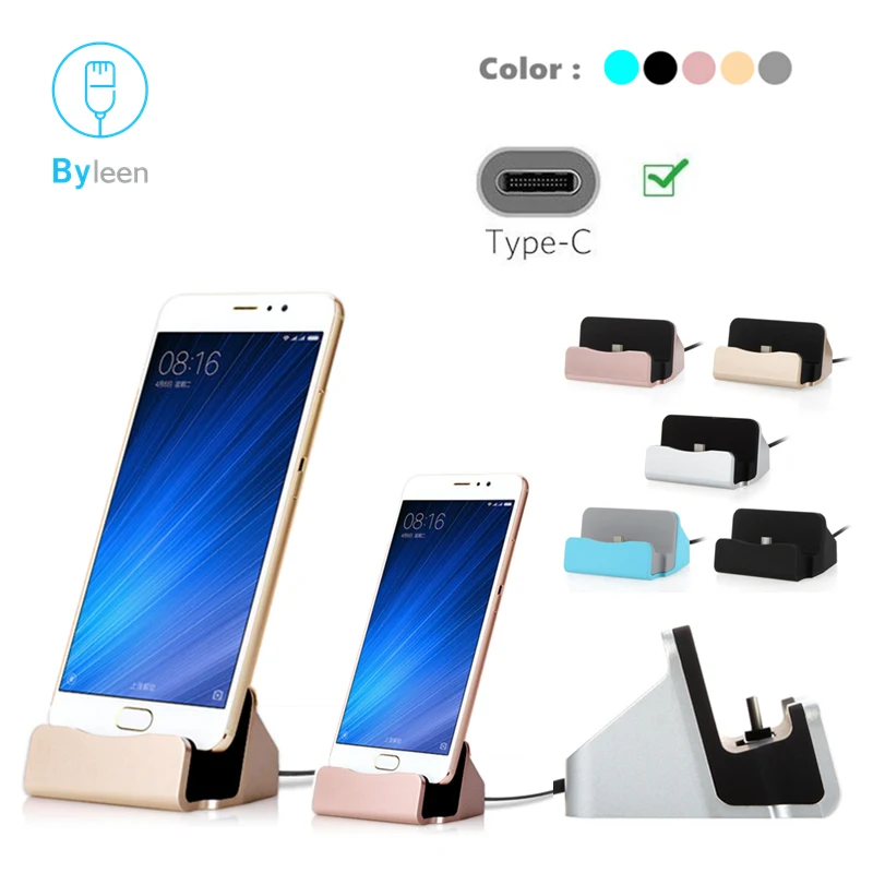 Подставка держатель USB Type C для зарядки док станции зарядное устройство Meizu MX6 15 16