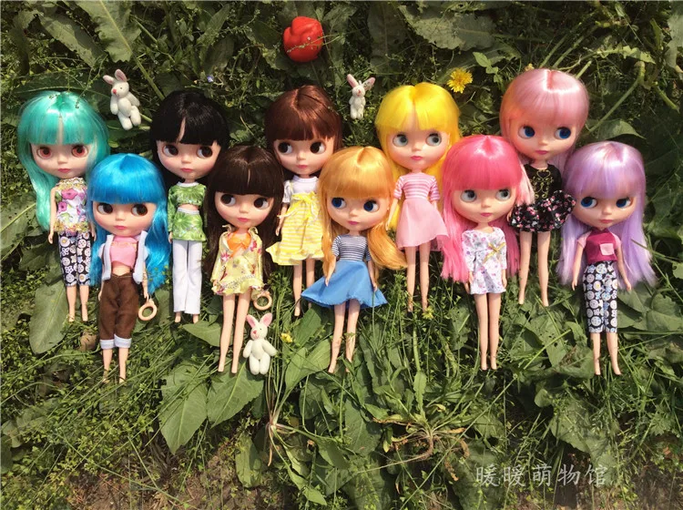 Бесплатная доставка кукла Blyth с реальной реальностью дешевая 2 стиля одежды