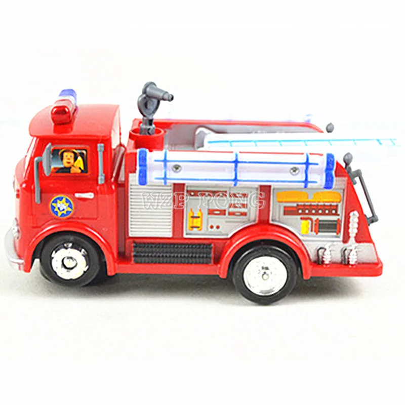 FIREMAN SAM аниме игрушка грузовик реальные детские игрушки с музыкой для мальчика со