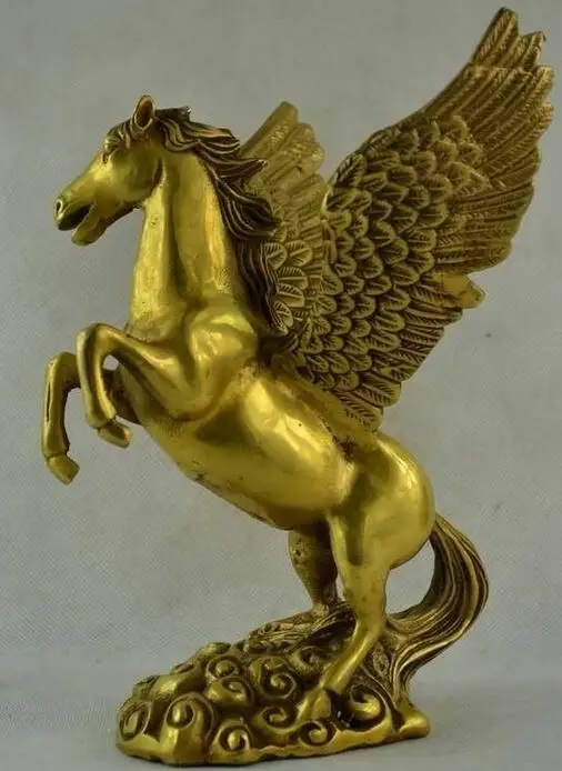 Изысканная статуя животного знака зодиака из меди | Дом и сад