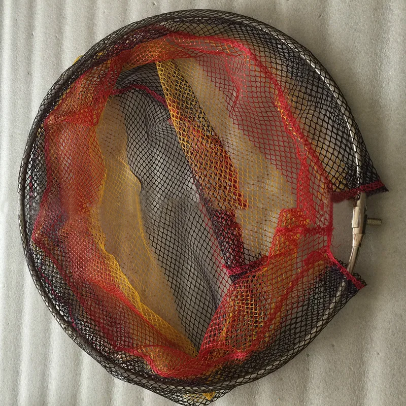 1PCS Round Landing Net Head Spare with 8mm Male Thread Mesh Diameter 40/50cm for Option Bank Rock Carp Fishing | Спорт и развлечения
