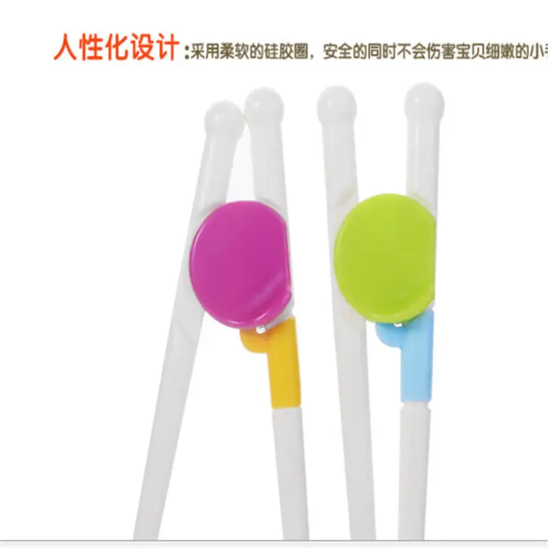 1 пара палочек для суши Детские Мультяшные палочки еды простота использования