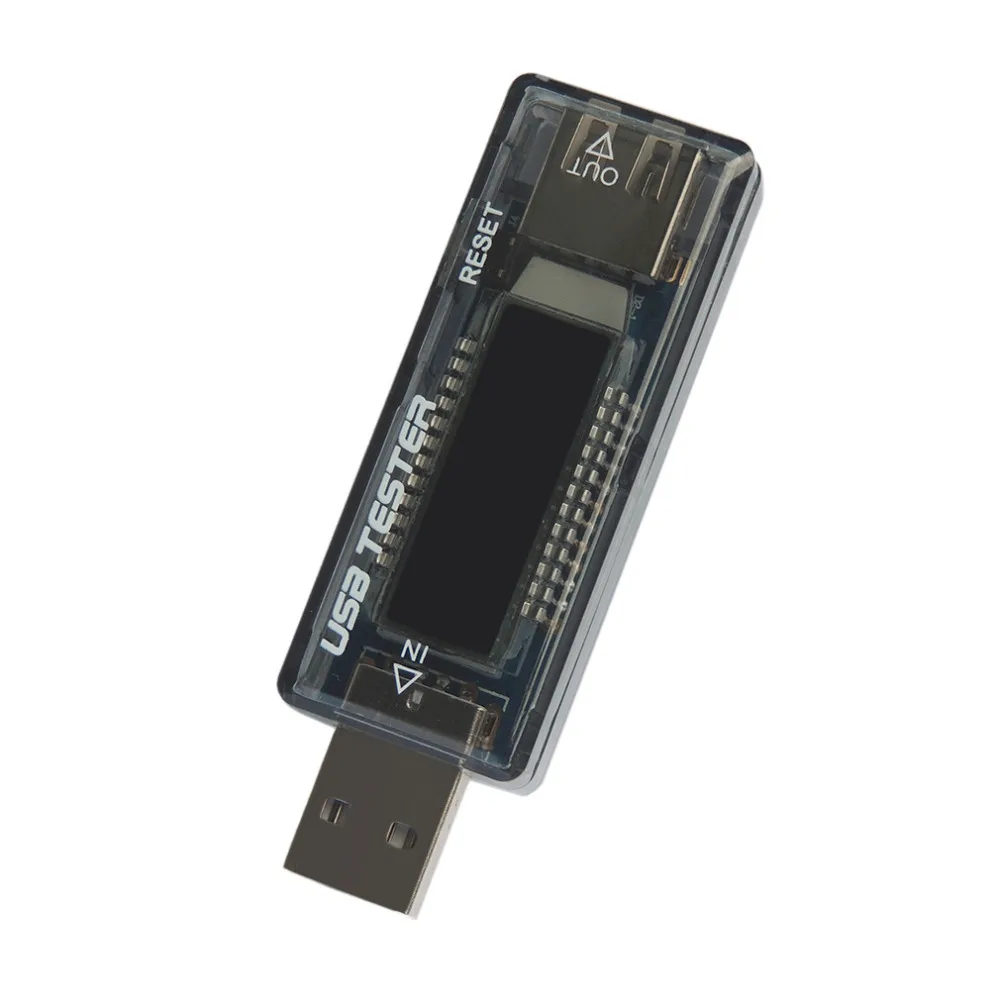 USB Detector Voltmeter Ammeter Power Capacity Tester Meter Voltage Current Mobile Power USB Charger KWS-V21