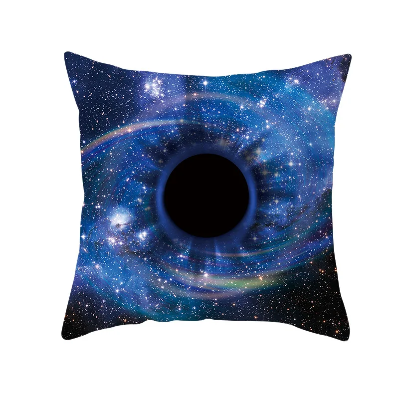 Модные наволочки стиль космический черная дыра декоративная подушка домашний