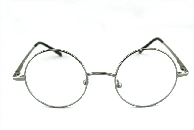Винтажные круглые маленькие Пружинные шарниры John Lennon металлические оправы для очков полная оправа близорукость Rx able очки