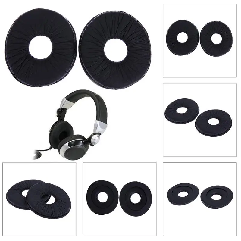 1 пара сменных амбушюр для техники RP DJ1200 DJ1210 черные наушники гарнитуры|Аксессуары