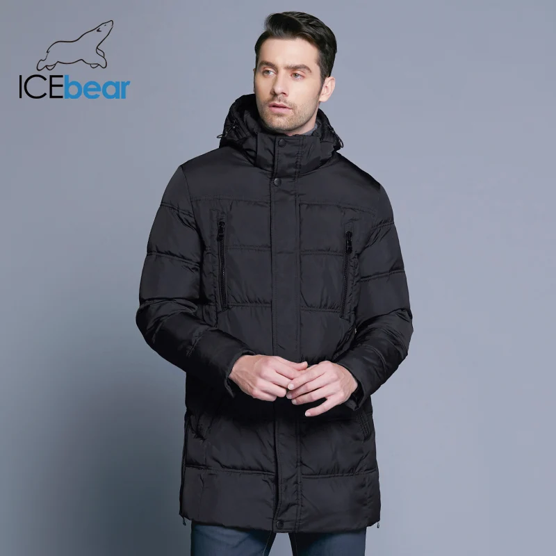 Зимняя мужская куртка ICEbear 2017 16M899D | Мужская одежда