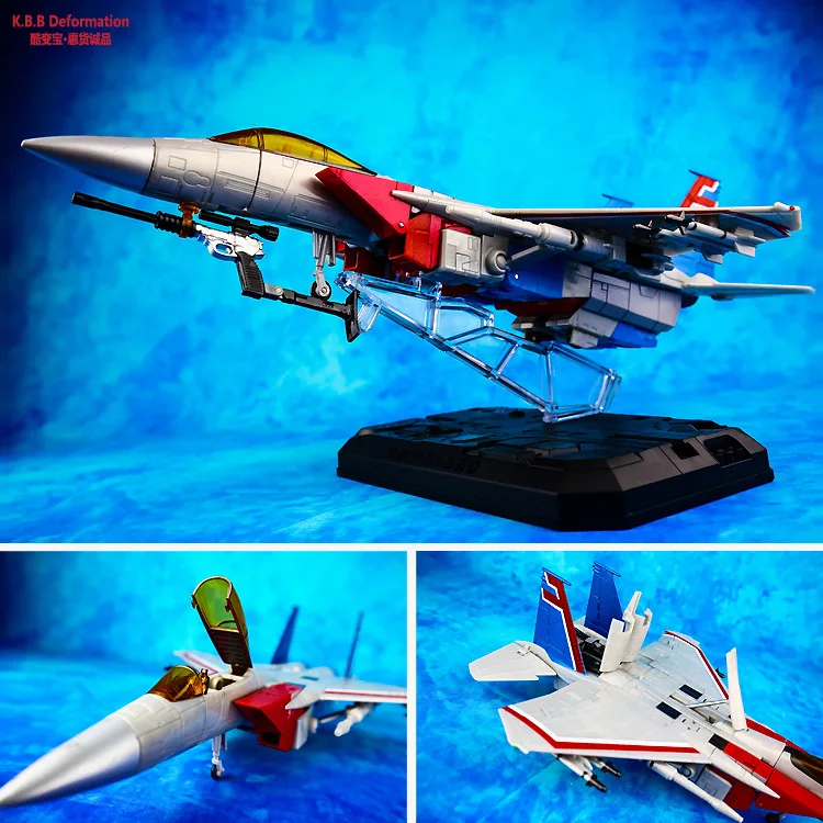 KBB трансформация G1 шедевр MP11 MP-11 STC Ramjet Throw Thunder F15 самолет истребитель сплав
