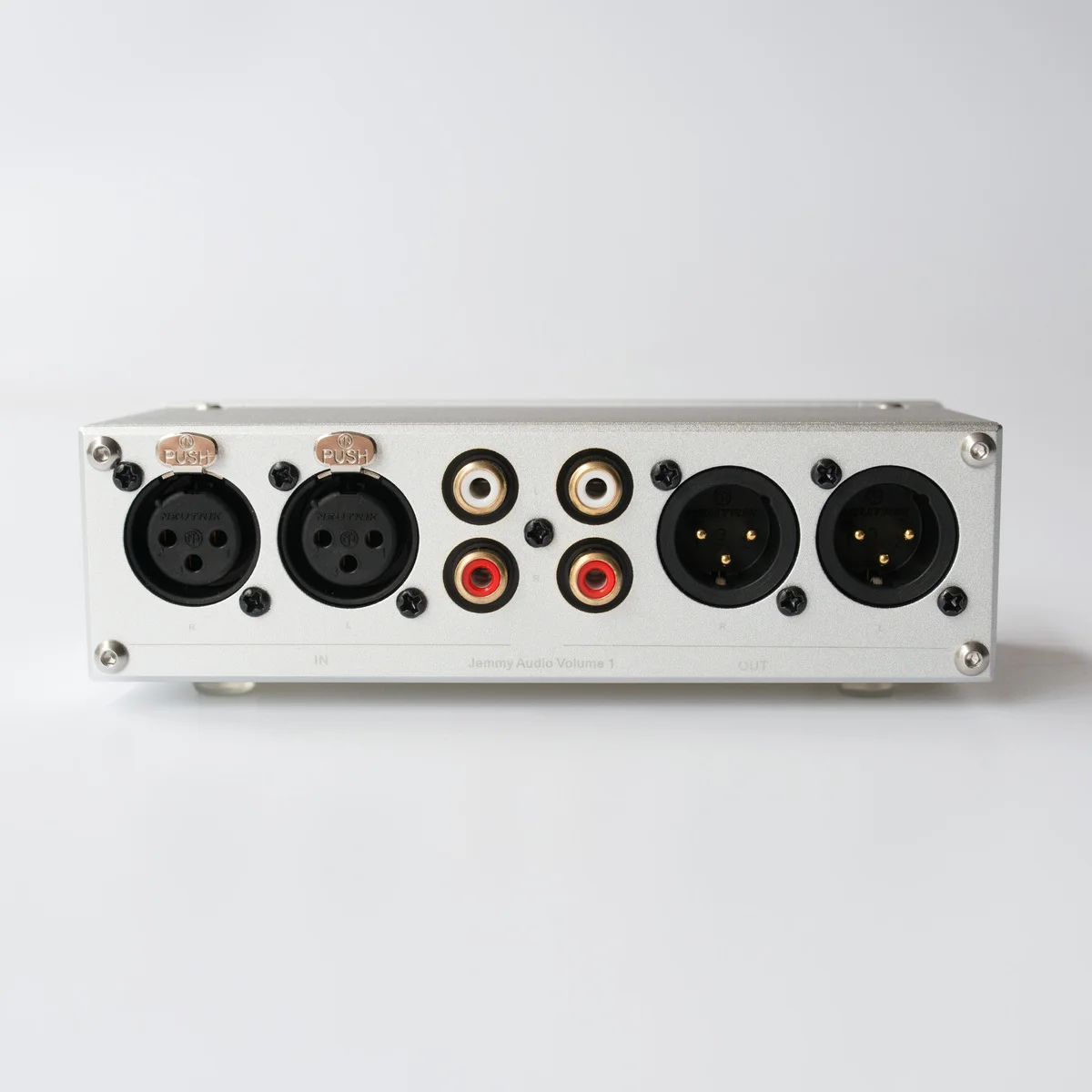 Полный сбалансированный Пассивный предусилитель JAV01 RCA /XLR/предусилитель