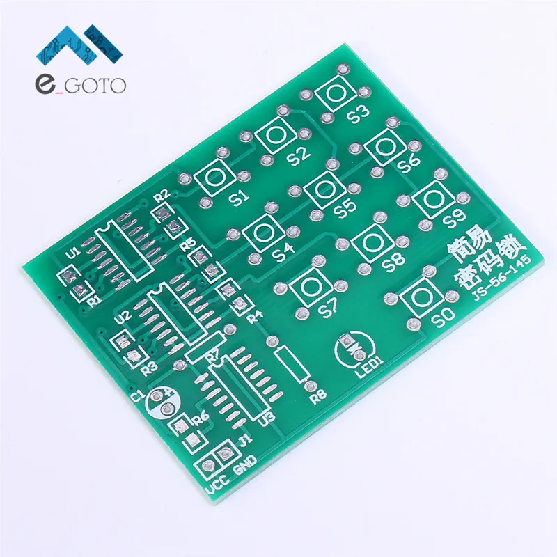 DIY Наборы Многофункциональный кодовый замок suite простая электронная схема