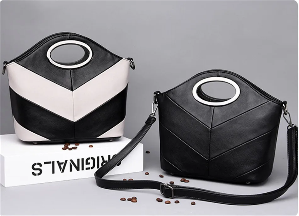 Новые женские ручные сумки-шопперы для женщин роскошные кожаные сумки в стиле пэчворк женские сумки дизайнерские женские сумки
