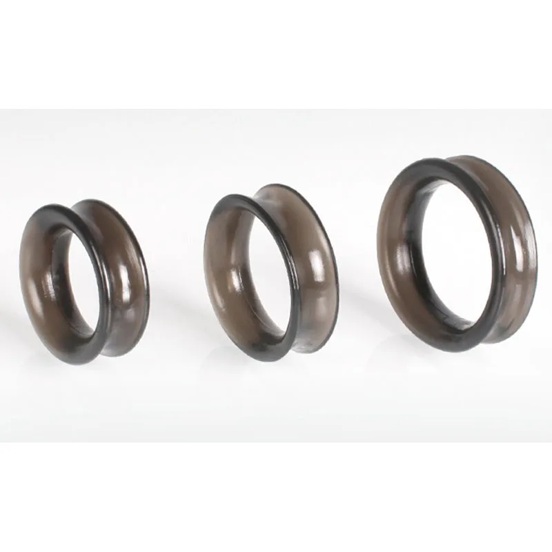 3 шт./компл. гладкое прикосновение силиконовые кольца на член мужские секс