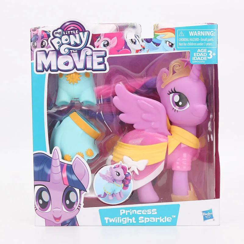 15 см игрушки My Little Pony оснастки Мода Пинки Пай Сумеречная Искорка ПВХ фигурка домик игровой набор Коллекционная модель куклы