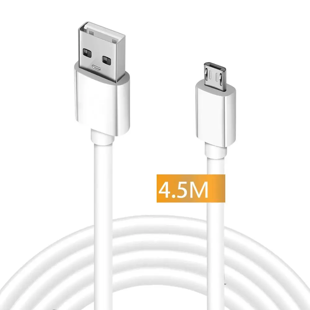 Micro USB кабель 5 м удлиненный Android для быстрой зарядки Samsung Galaxy S6/S7/S4/S3/J5/J7/J3 PS4