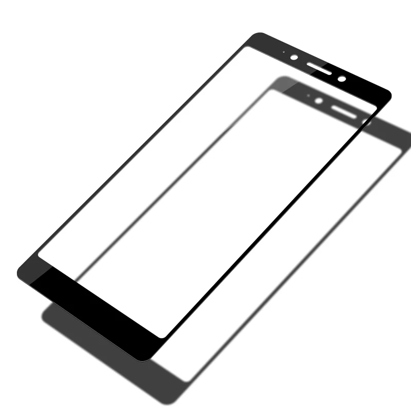 Закаленное стекло с полным покрытием для Sony Xperia L3 2 шт. Защитная пленка экрана I3312
