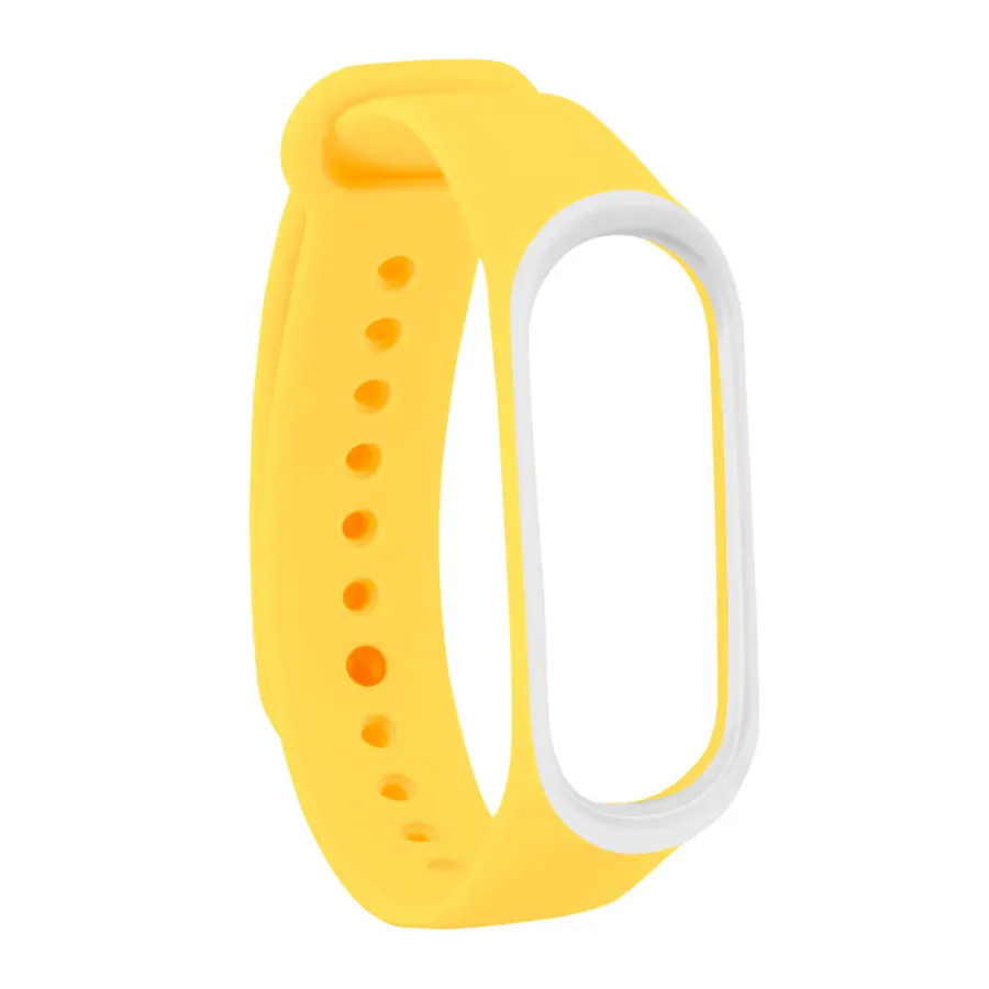 a605a19 Двухцветный ремешок для Xiaomi mi Band 3 4 Smart Band аксессуары для mi band 3/4 смарт-ремешок для Xiaomi mi Band 3 4 - Цвет: a605a19
