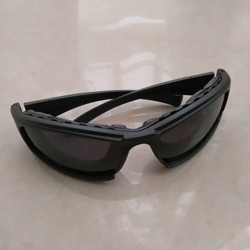 

Motorcycle goggles, polarized light set, four sets of lenses, uv protection, outdoor, cycling, sports glasses