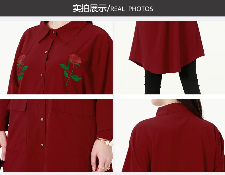 

Muslim clothing long sleeve women blouses working suit
