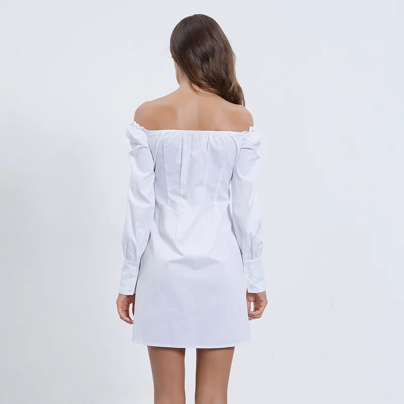 Элегантное белое платье деловая одежда женское миди двубортный пиджак костюм