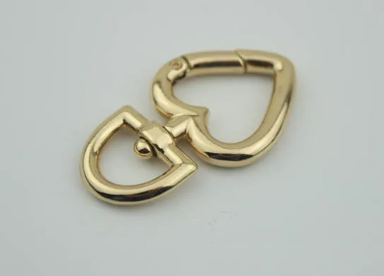 Высокое качество сплав античное покрытие ржавчины сердце пружинная багажная